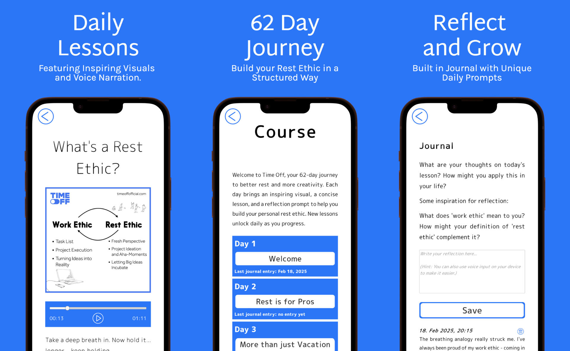 Time Off Companion App